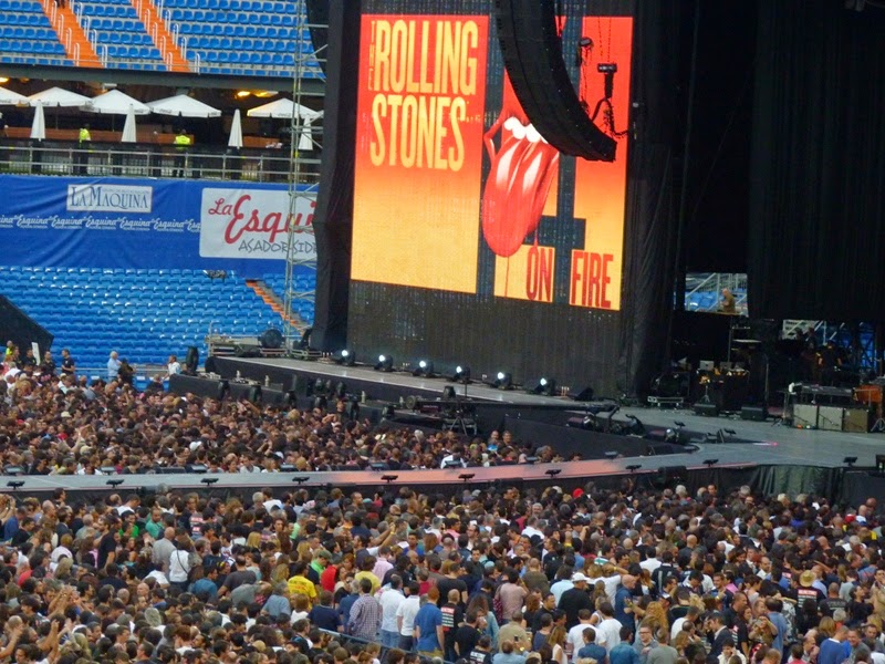Concierto The Rolling Stones (Estadio Santiago Bernabeu, 25-6-14)