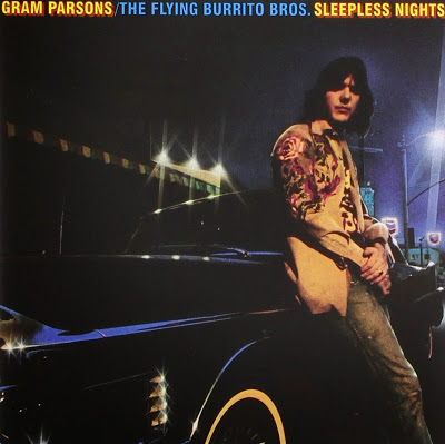 Portada de Sleepless Nights el disco firmado como Gram Parsons/The Flying Burrito Bros (1976)