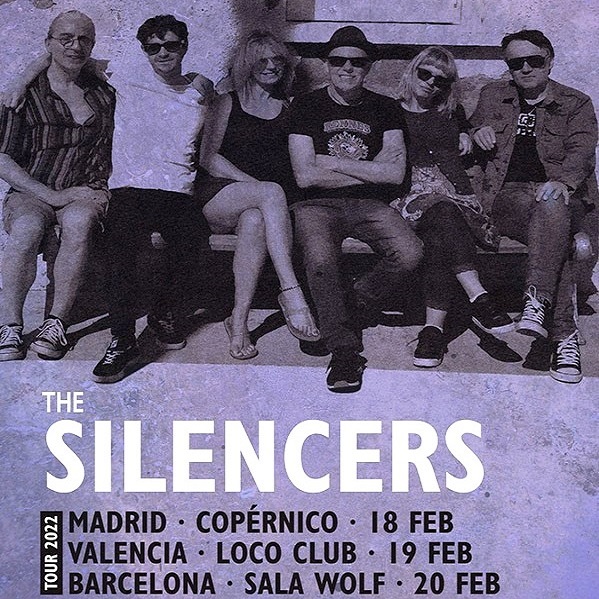 The Silencers y su gira por España en febrero del 2022