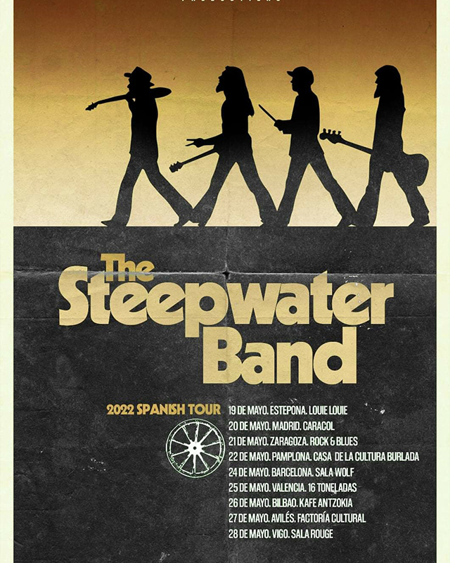 The Steepwater Band - Gira España 2022