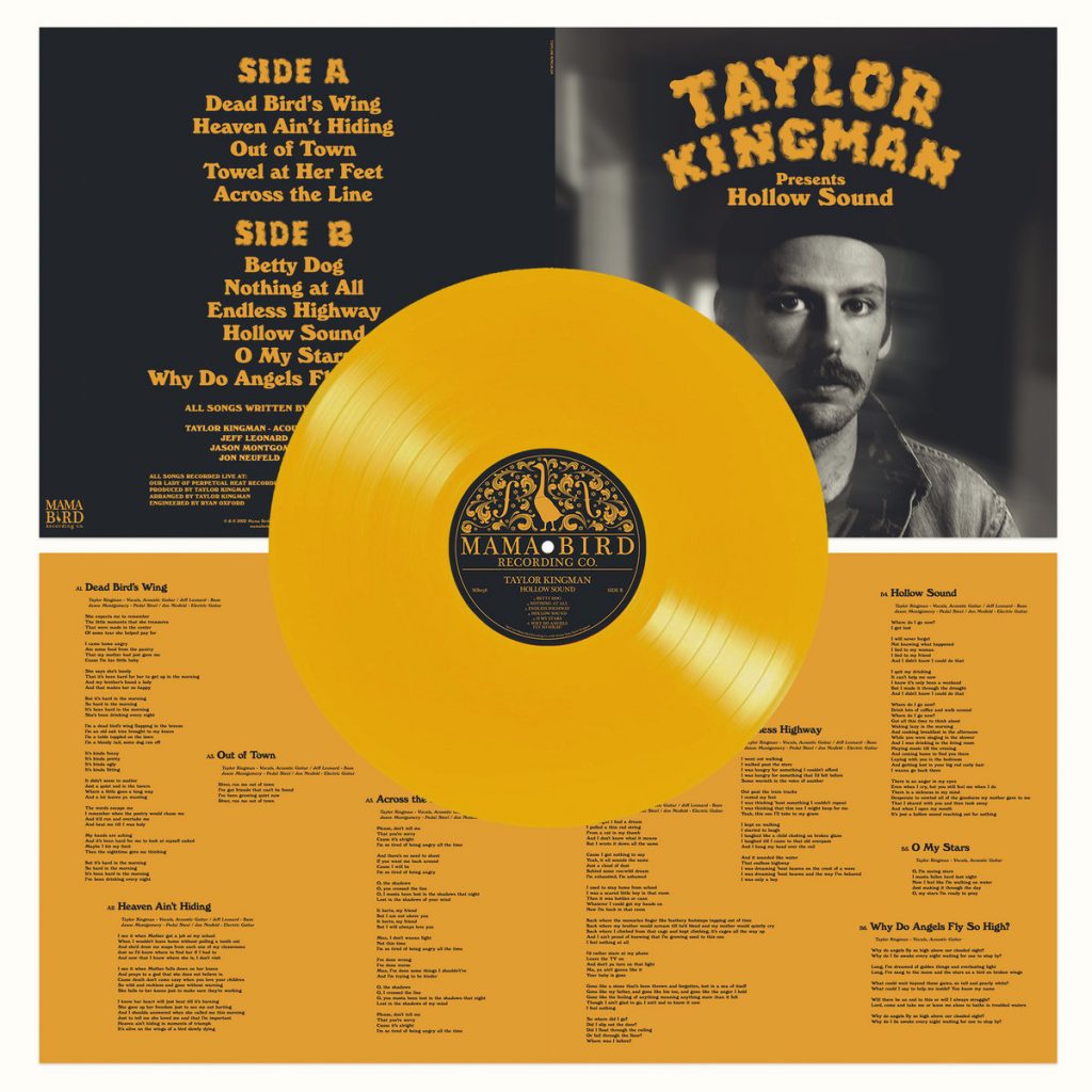 Taylor Kingman se lanza con su primer disco en solitario vía Mama Big Recording CO para el 18 de Noviembre