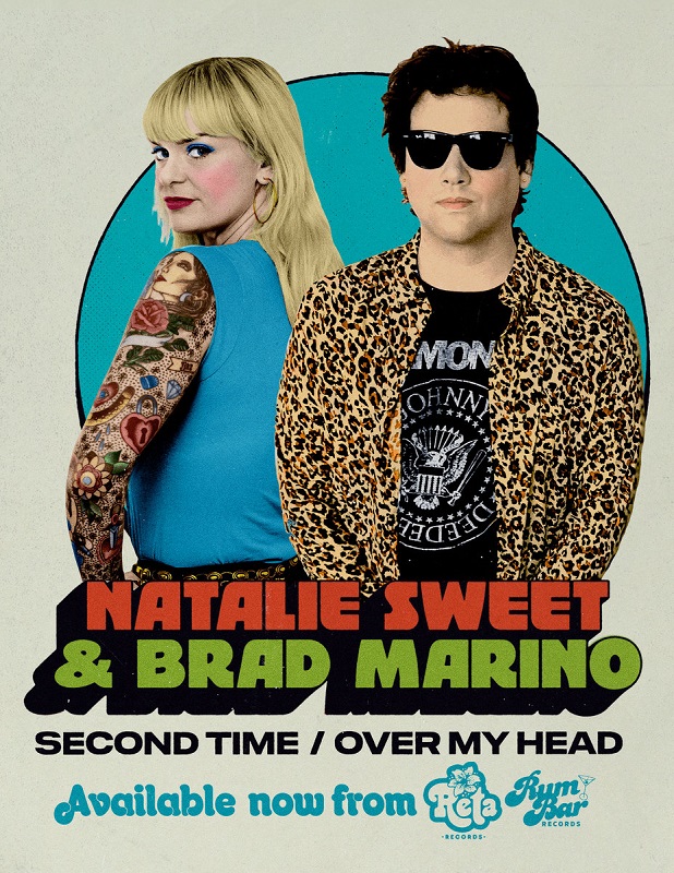 Noticia sobre el single compartido por Natalie Sweet y Brad Marino. 