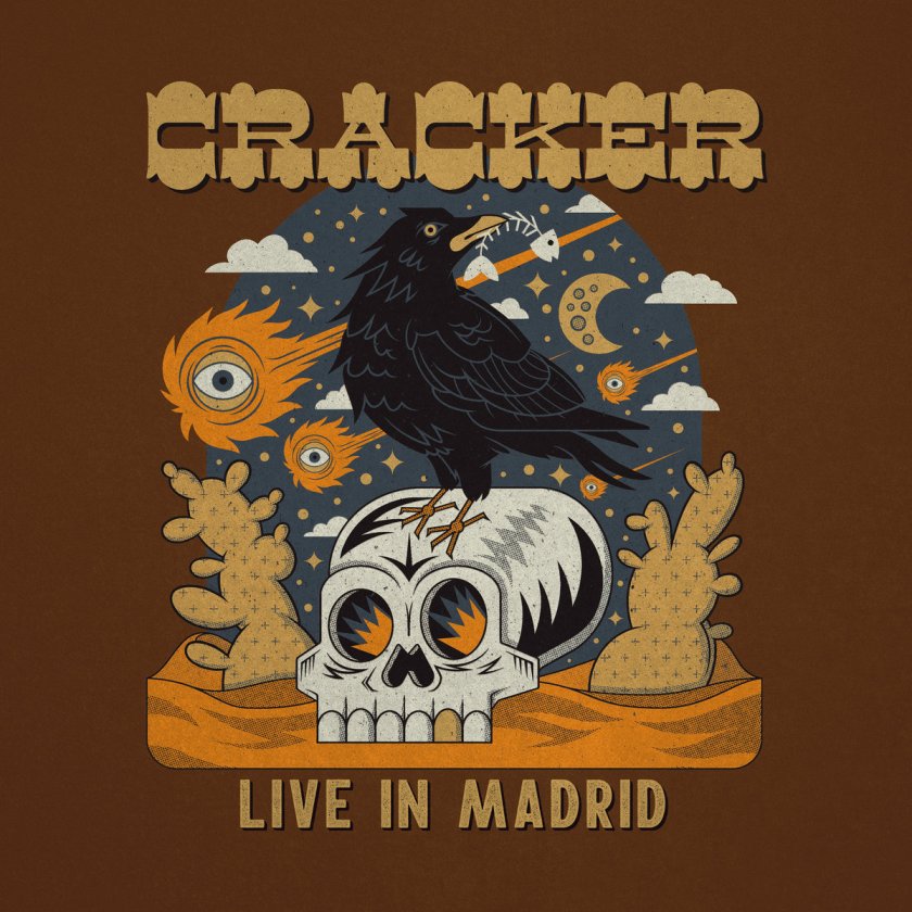 Noticia sobre Cracker y el primer adelanto Seven Days de 'Live in Madrid'.