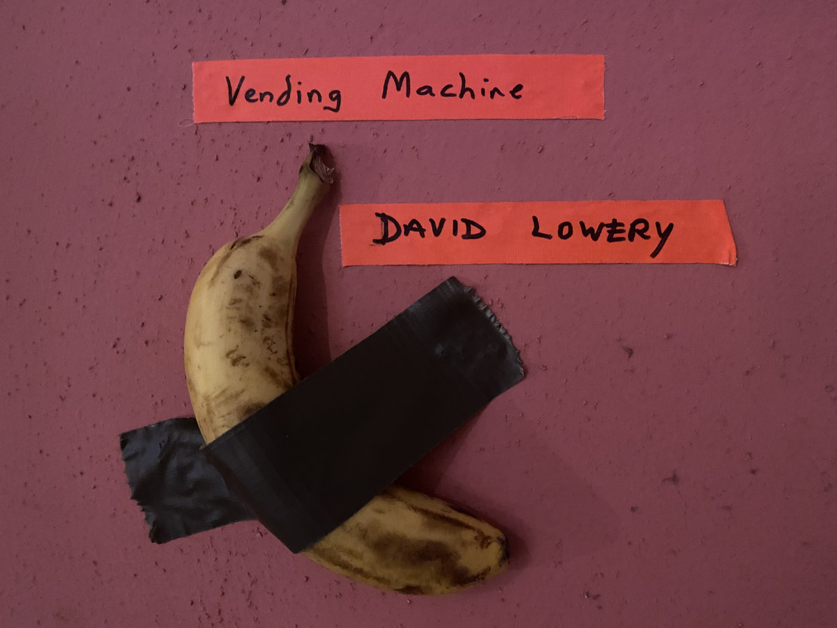 Portada del disco Vending Machine de David Lowery