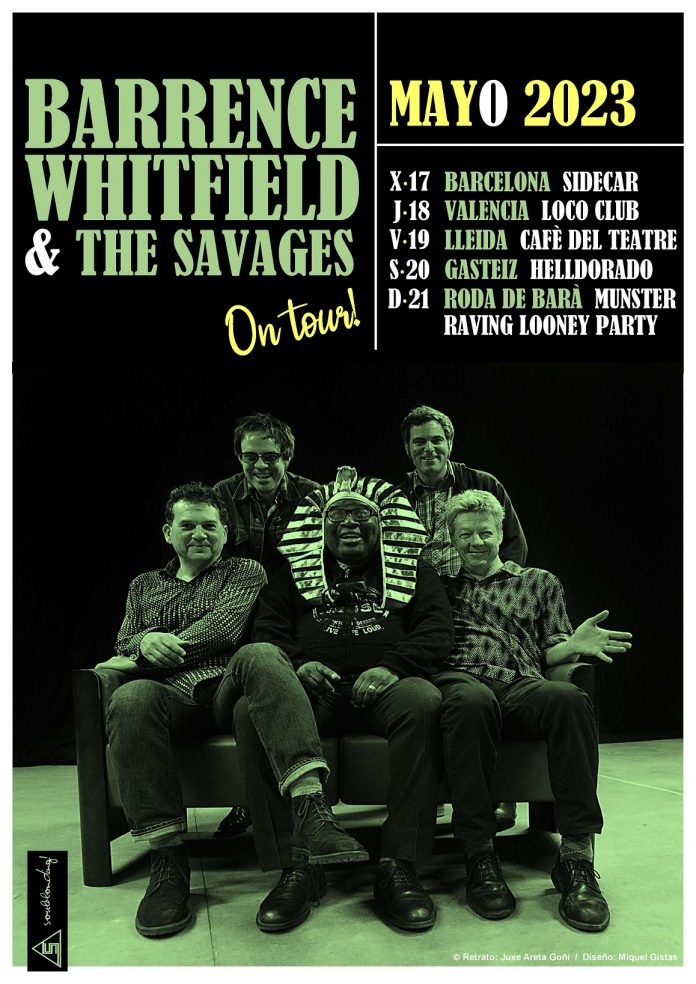 Barrence Whitfield & The Savages - Gira España 2023