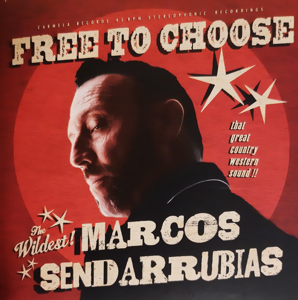 Portada del nuevo disco de Marcos Sendarrubias