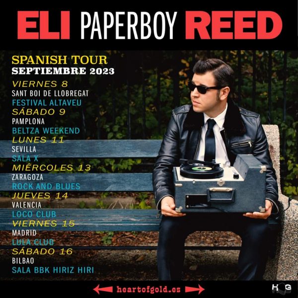 Gira de Eli Paperboy Reed. 7 citas en septiembre | Exile SH Magazine