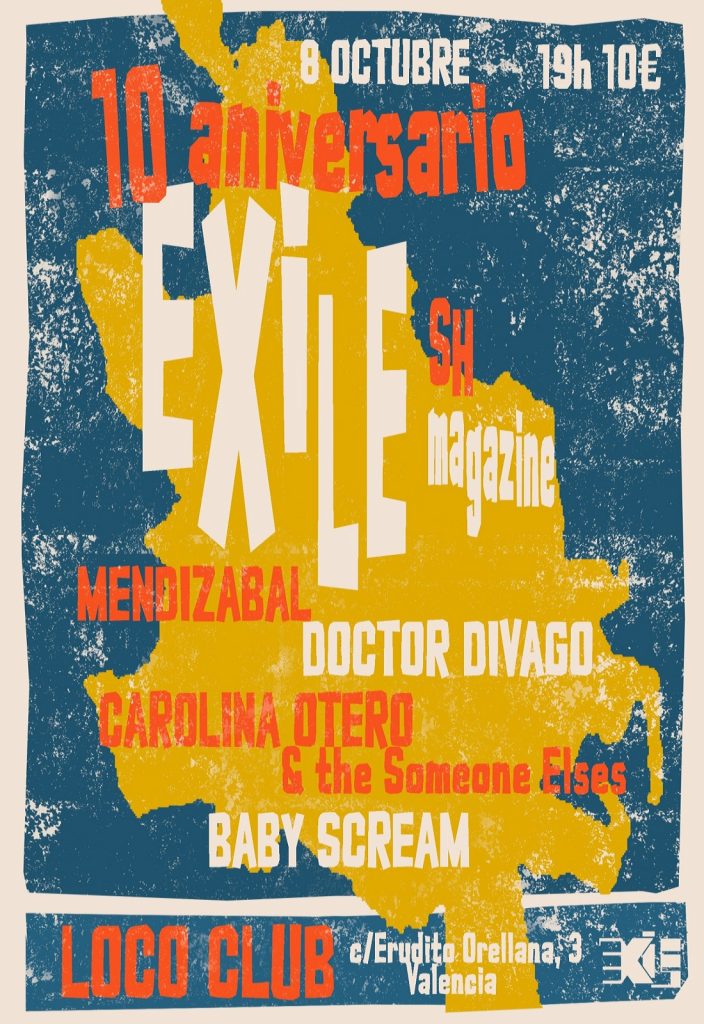 Exile sh magazine 10 aniversario loco club