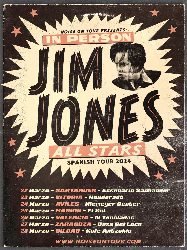 Jim Jones All Stars gira cartel