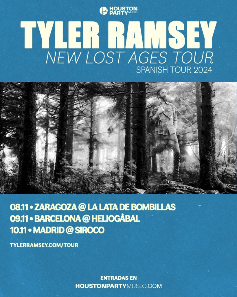 TYLER RAMSEY presentará en noviembre su disco “New Lost Ages”