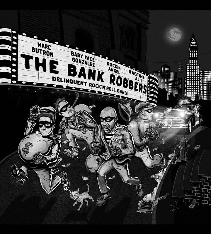 The Bank Robbers - LP