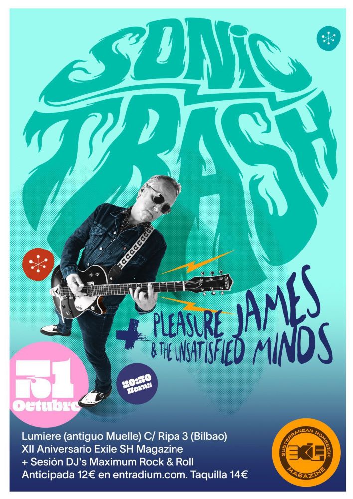 sonic trash pleasure james aniversario exile sh magazine