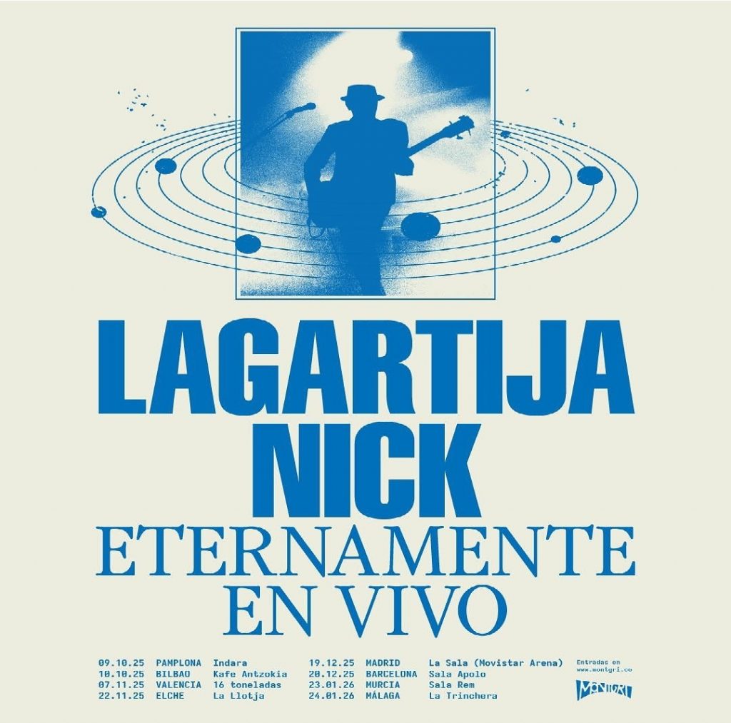 lagartija nick gira eternamente en vivo