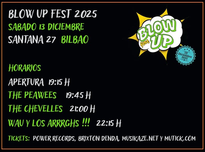 Blow Up Fest 2026