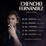 Chencho Fernández. Primeras fechas de la gira 2026. Tickets a la venta