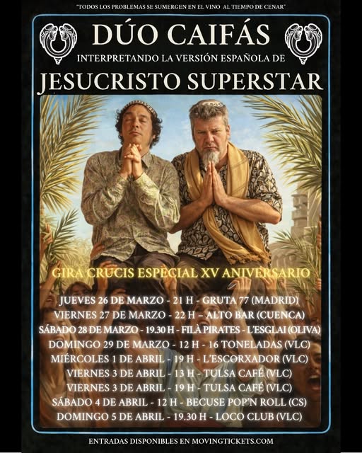 gira crucis duo caifas