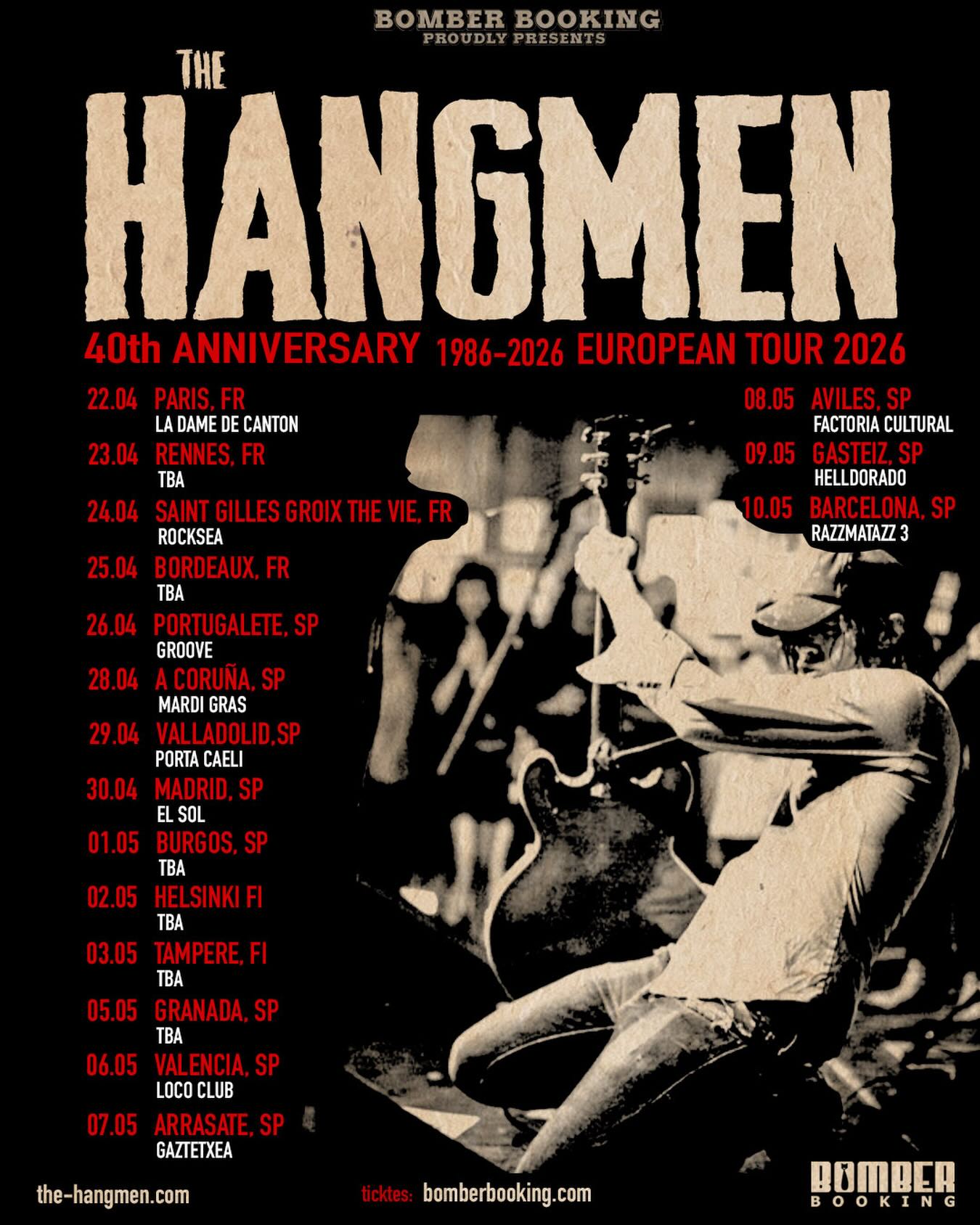 The Hangmen - España 2026