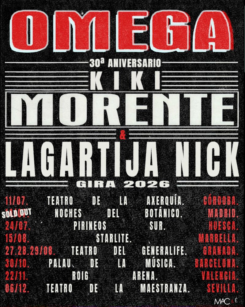  Omega lagartija nick kiki morente
