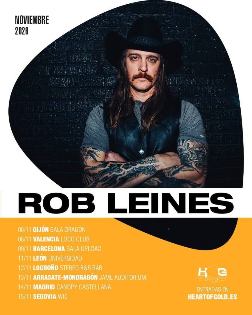 Rob Leines - Gira España 2026