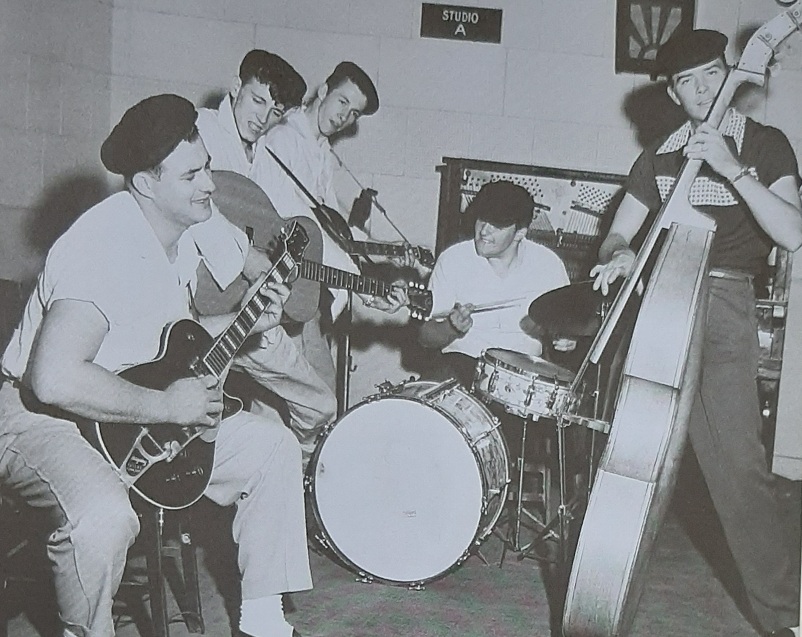 Gene Vincent and his Blue Caps.