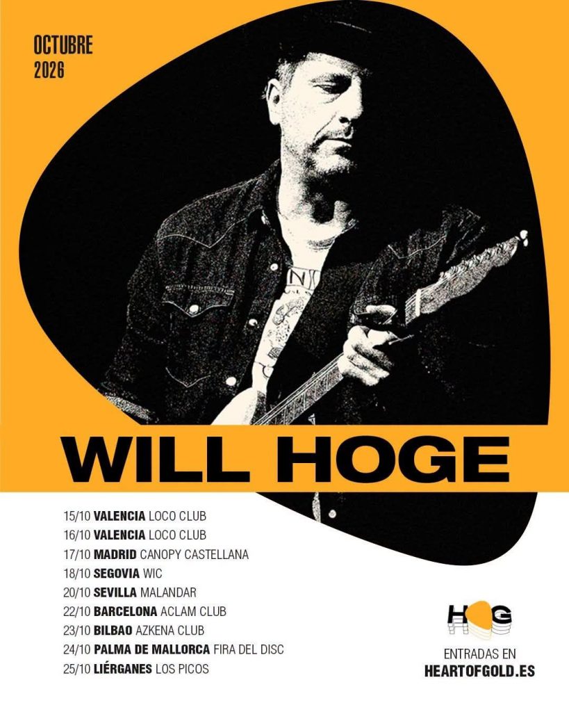 Will Hoge gira España 2026