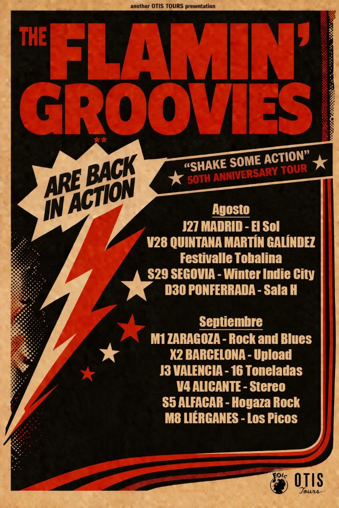 flamin groovies gira