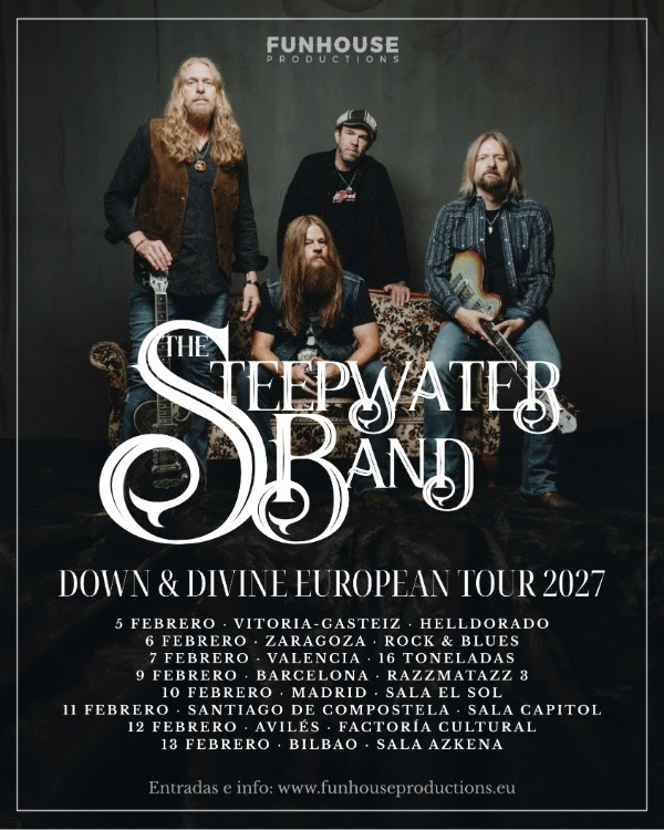 The Steepwater Band - Gira España 2027